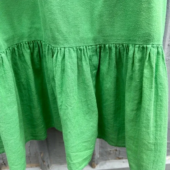 BA&SH Joyce Ruffled Cotton Midi  Dress, size M - Picture 10 of 16